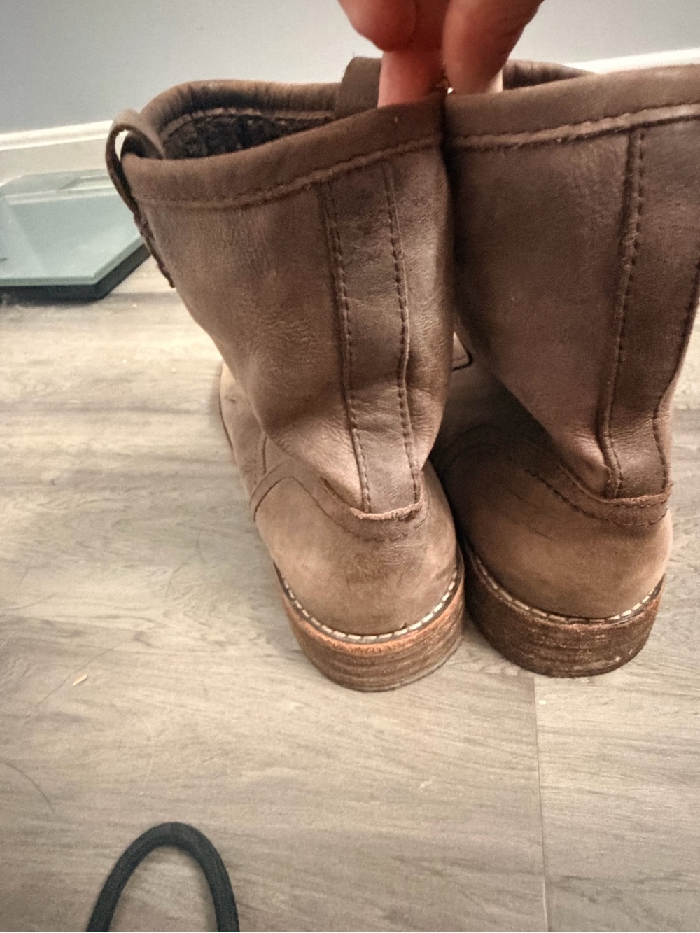 GAP Brown Suede Ankle Booties